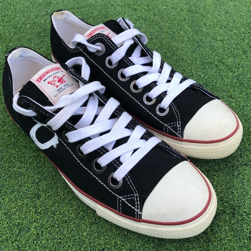 True Religion Canvas Sneakers Mens 10